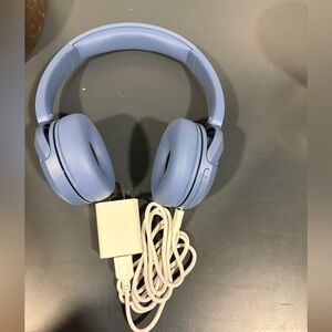 Sony Blue Over-Ear Headphones